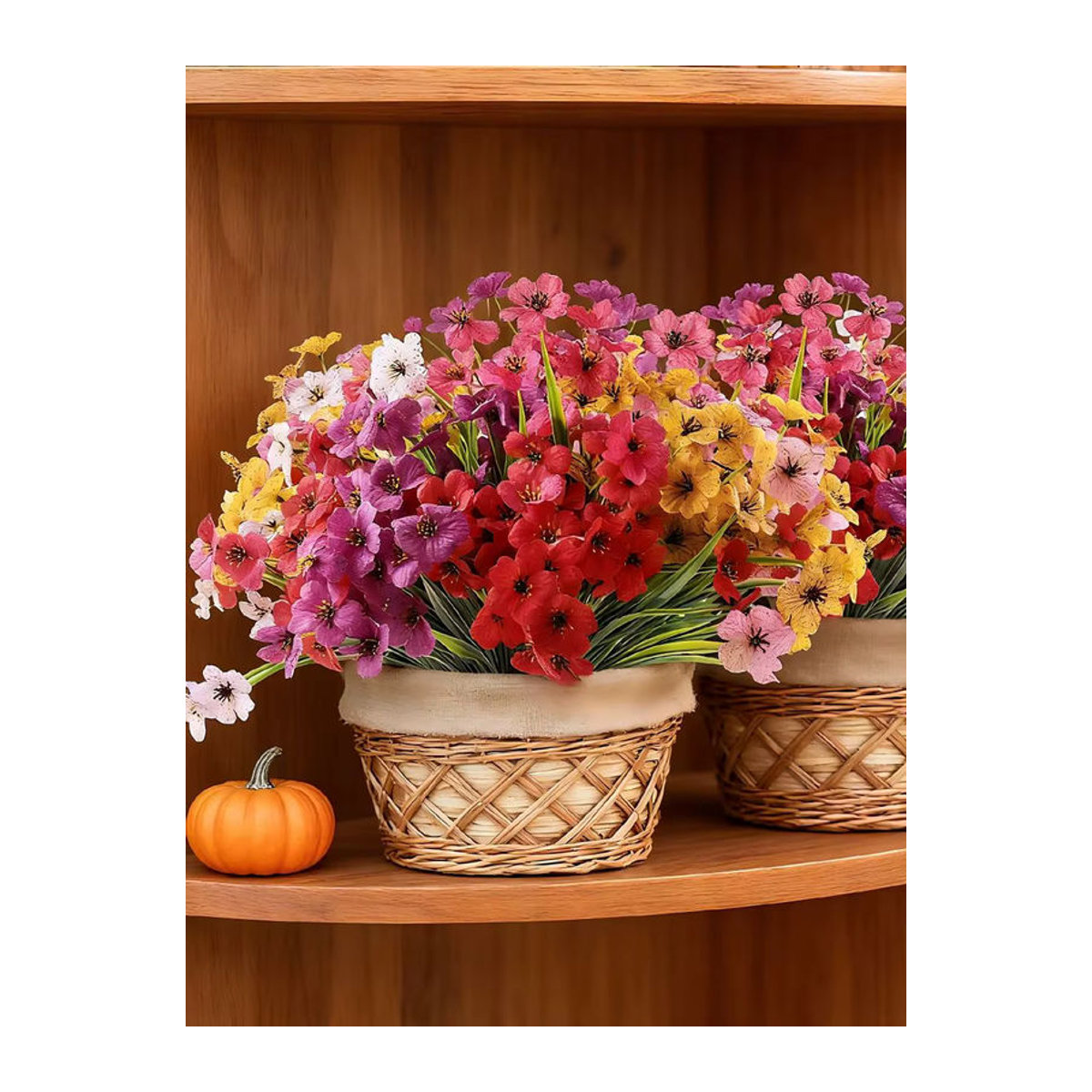 5 Stück künstliche Pflaumenblüten von HUAFENFEN in Mehrfarbig als Dekoration für Hochzeiten und Fotografie - Bild 5