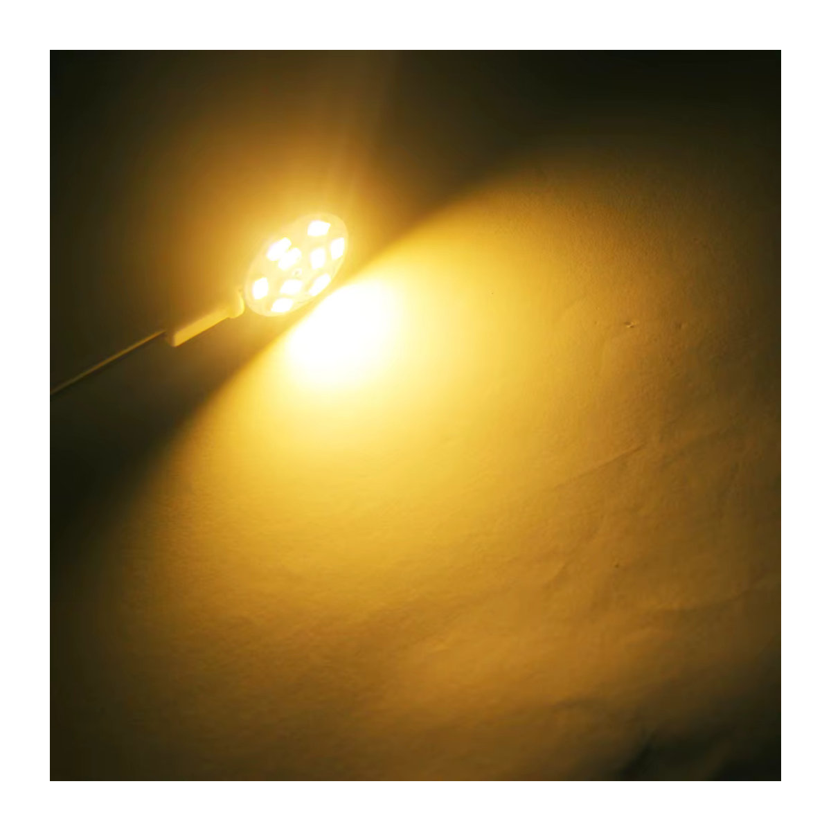 5 Stück YORYZENG Mini G4 LED Lampen DC 12V 5050 SMD warmweiß Bi-Pin Halogen Ersatzlampen - Bild 3