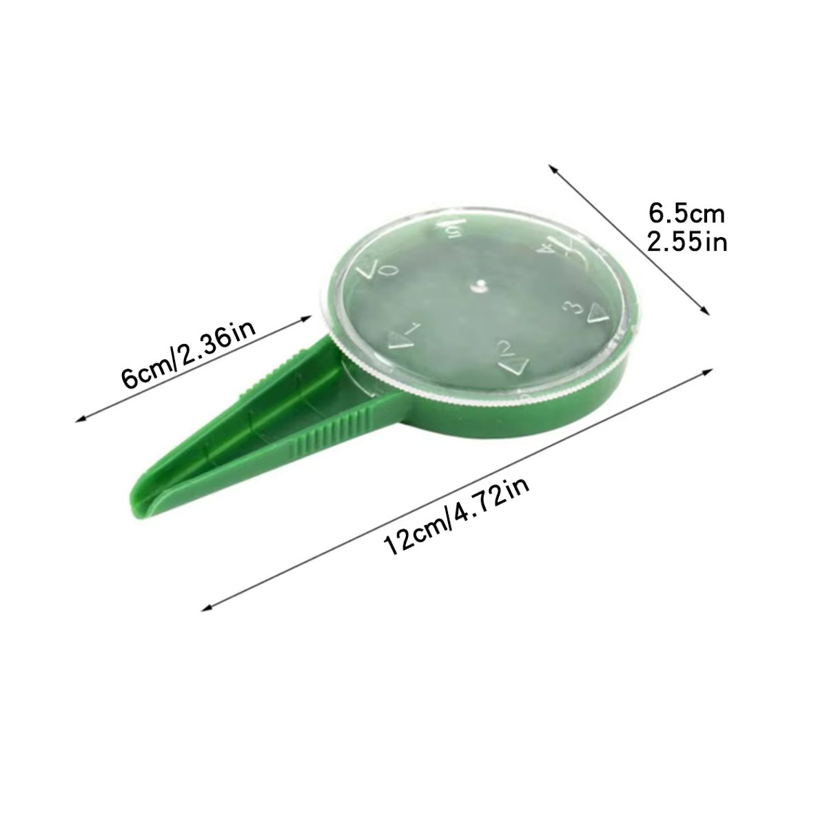 5-teiliges Hand-Samenpflanzer Set mit 5 einstellbaren Geschwindigkeiten für Blumen und Gemüse zur manuellen Gartenarbeit im Innen- und Außenbereich - Bild 5