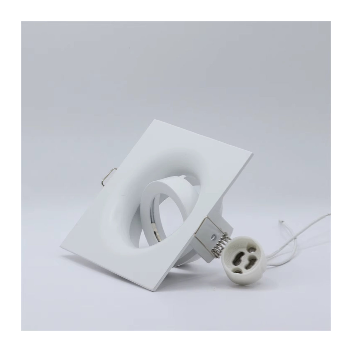5-teiliges JOYINLED LED-Downlight Set in Weiß, minimalistische Deckeneinbaustrahler mit GU10-Halterung - Bild 2