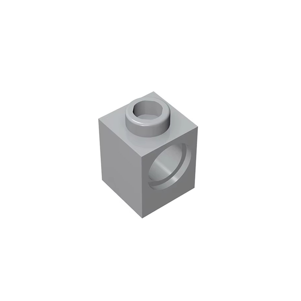 50 Stück alibricks Bausteine 6541 Ziegel 1x1 mit Loch in Grün und Bunt aus Kunststoff für MOC DIY Projekte - Bild 2