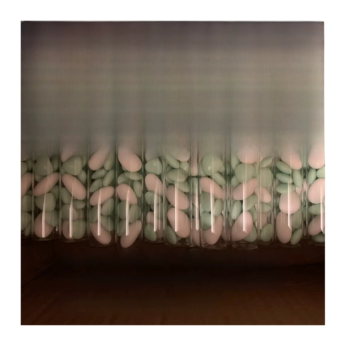 50er Set transparente Glasflaschen für Hochzeit und DIY-Bastelprojekte mit Verschluss - Bild 4