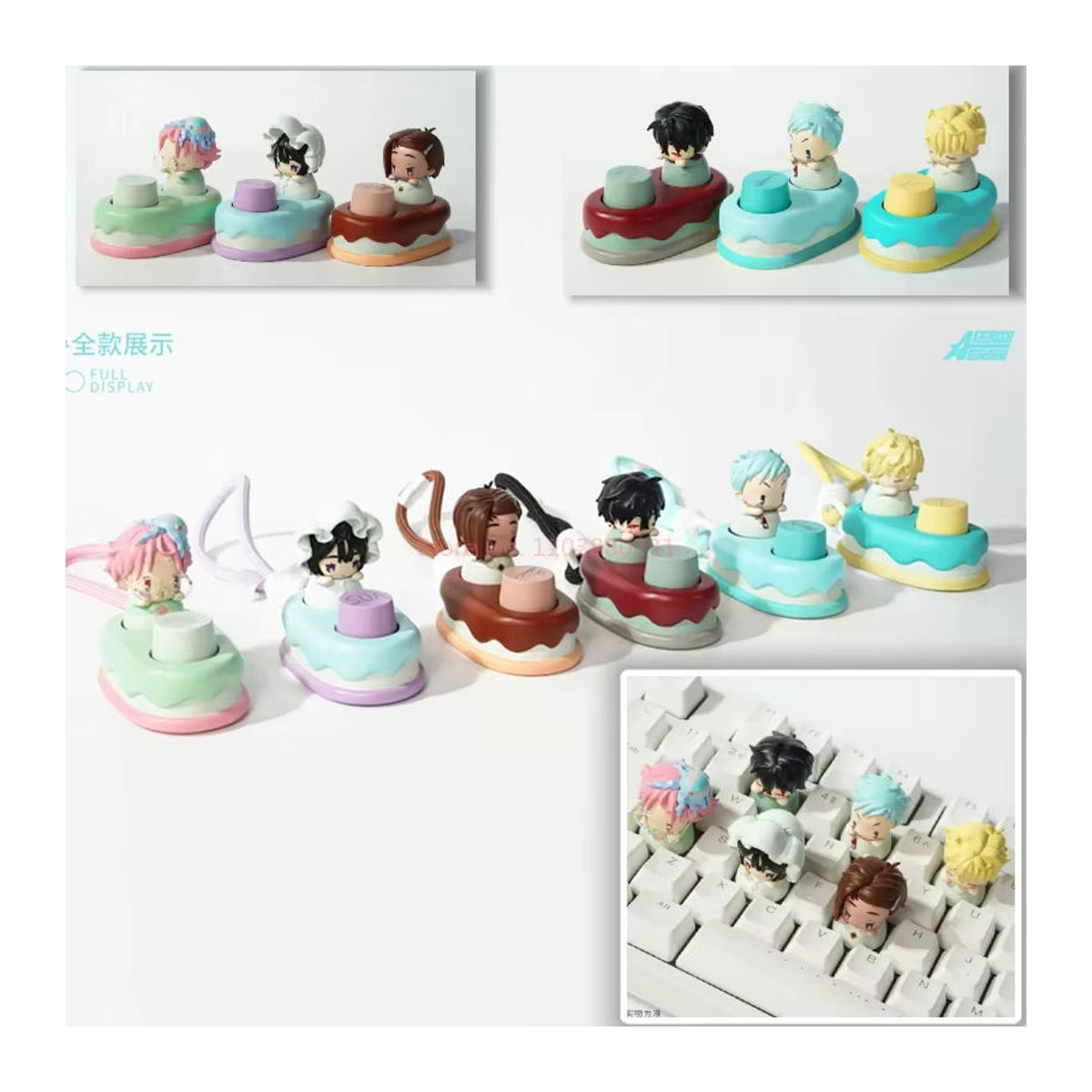 52TOYS Alien Bühne Baby Serie Blind Box Überraschungsfigur Seestern Körper Puppe aus Kunststoff, mehrfarbig - Bild 4