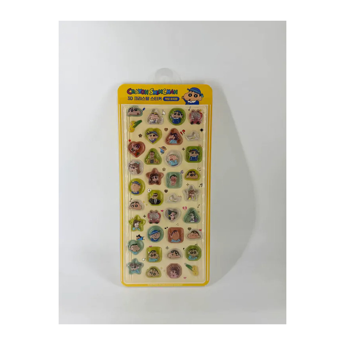 52TOYS Crayon Shinchan 3D-Aufkleber für Kinder, bunte Cartoon Bubble Paste Aufkleber aus Kunststoff - Bild 2