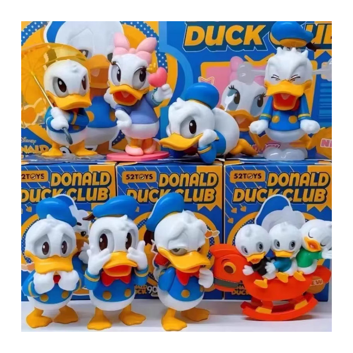52Toys Donald Duck Club Blind Box Anime Action Figure Dekoration aus Kunststoff in Mehrfarbig - Bild 2