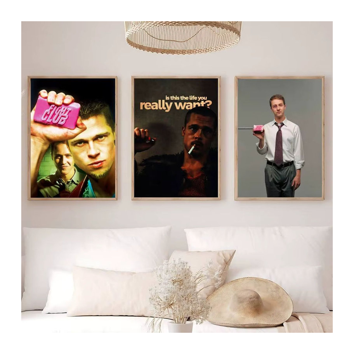 52TOYS Fight Club Poster Wanddekoration aus Papier, mehrfarbig, Hochformat - Bild 6
