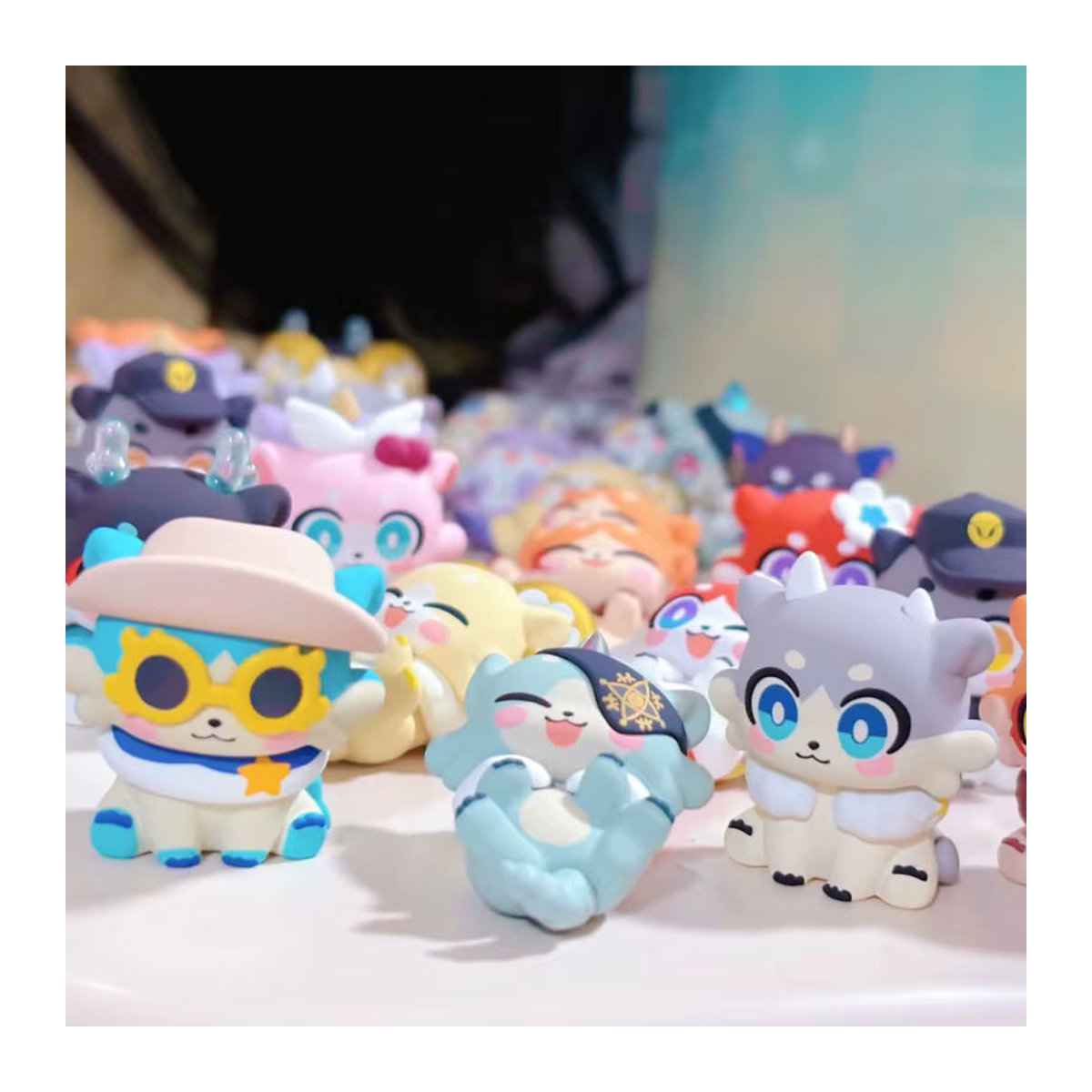 52TOYS Honkai Star Rail Ava Woo Serie Chimera Mini Blind Box Desktop Dekoration aus Kunststoff, mehrfarbig - Bild 4