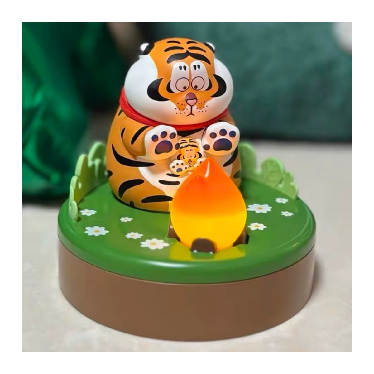 52TOYS Ich Bin Nicht Fett Tiger Campfire Style Serie Niedliche Anime Actionfigur in Mehrfarbig - Bild 6
