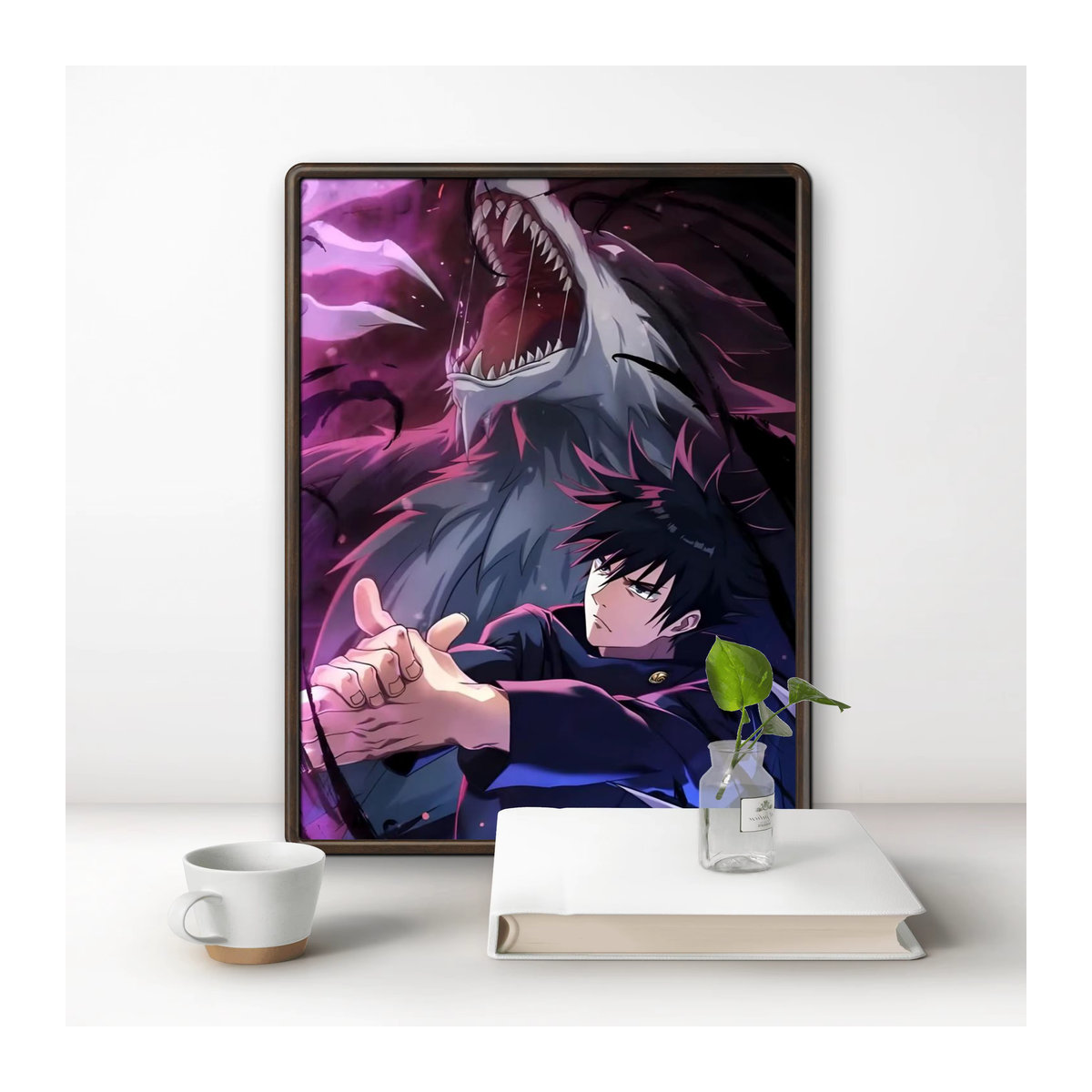 52TOYS Jujutsu Kaisen Fushiguro Megumi DIY Diamantmalerei Mosaik Bild in Mehrfarbig - Bild 2
