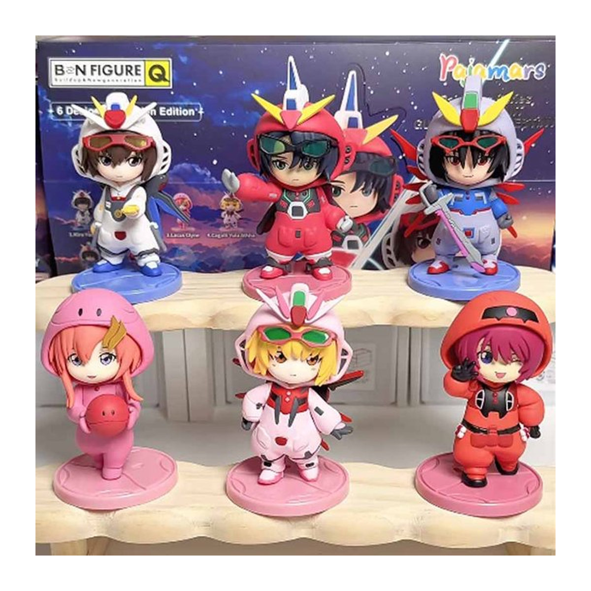 52TOYS Mobile Suit Gundam Seed Destiny Anime Pyjama-Serie Blind Box Mystery Box Mehrfarbig - Bild 1