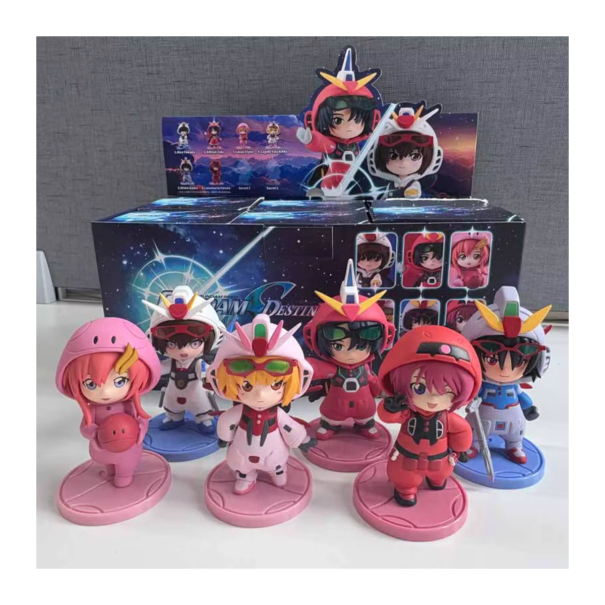 52TOYS Mobile Suit Gundam Seed Destiny Anime Pyjama-Serie Blind Box Mystery Box Mehrfarbig - Bild 3
