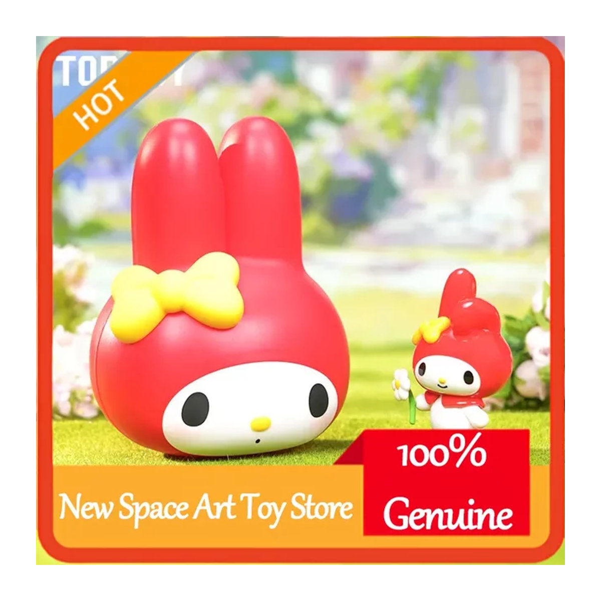 52TOYS My Melody Klassische Serie MINI Blind Box Überraschung - Rote Magnetische Figur aus Kunststoff als Schreibtischdekoration und Sammlerstück - Bild 1