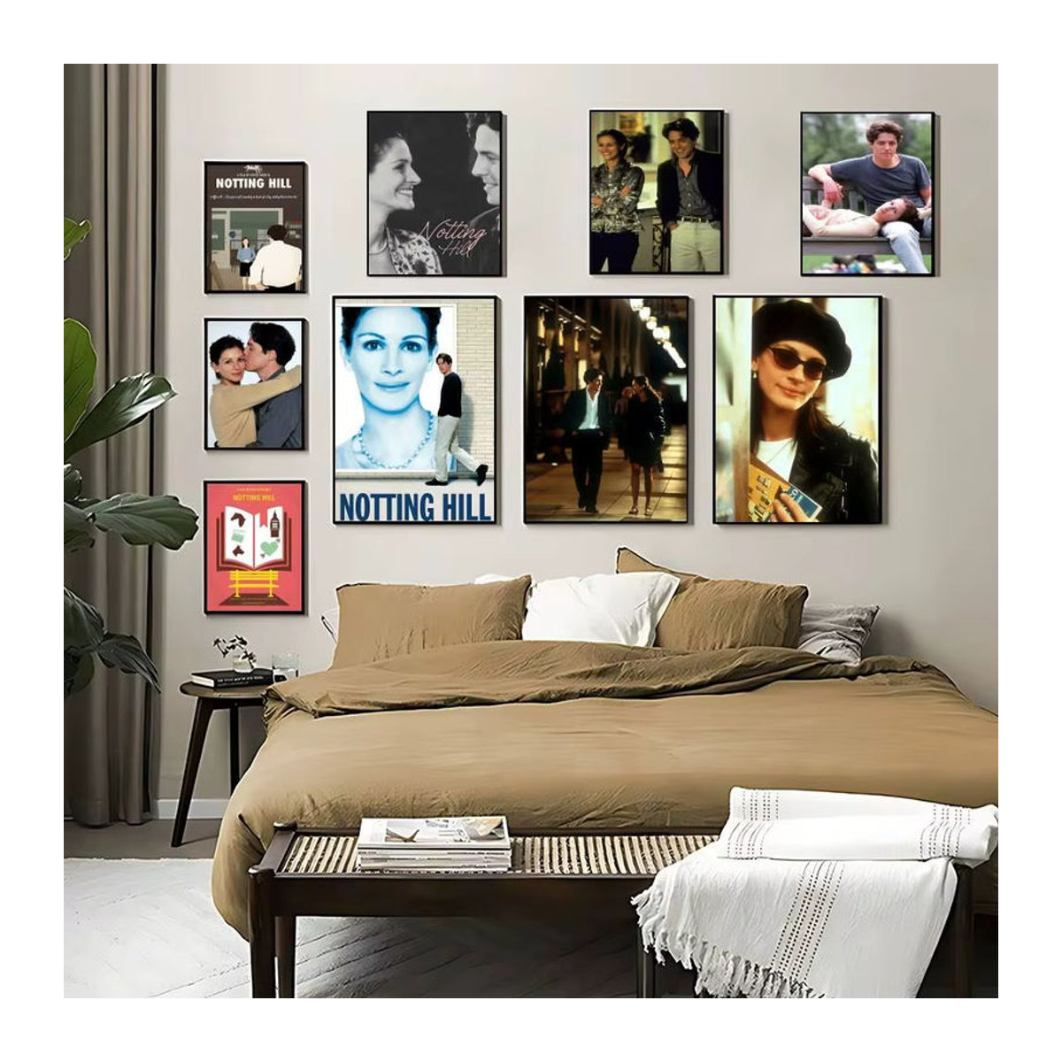 52TOYS Notting Hill Film Poster als wandmontierte Dekoration in Hochformat, mehrfarbig - Bild 3