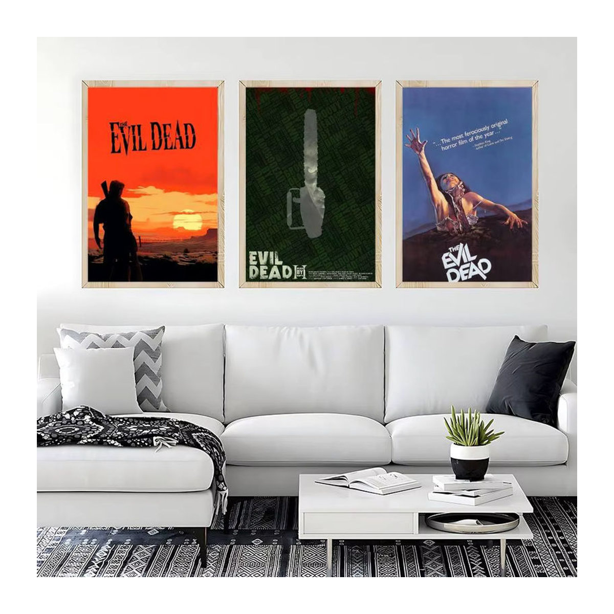 52TOYS The Evil Dead Leinwand Wandkunst Dekoration, mehrfarbig, Hochformat - Bild 2