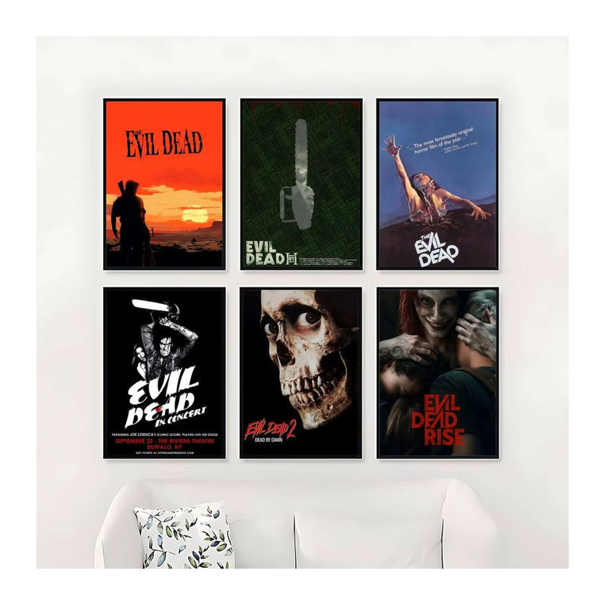 52TOYS The Evil Dead Leinwand Wandkunst Dekoration, mehrfarbig, Hochformat - Bild 5