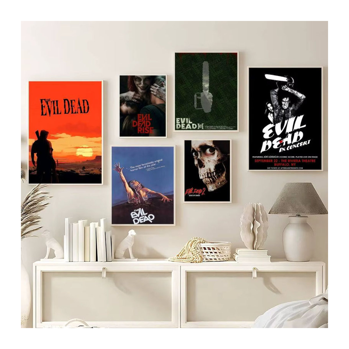 52TOYS The Evil Dead Leinwand Wandkunst Dekoration, mehrfarbig, Hochformat - Bild 6
