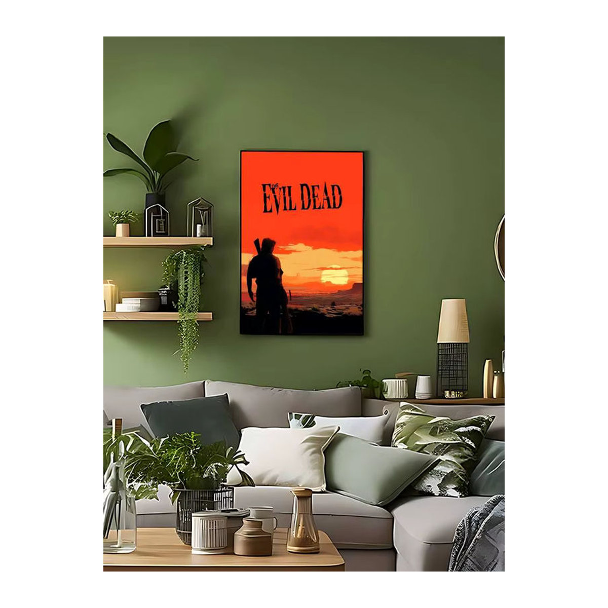 52TOYS The Evil Dead Leinwand Wandkunst Dekoration, mehrfarbig, Hochformat - Bild 7
