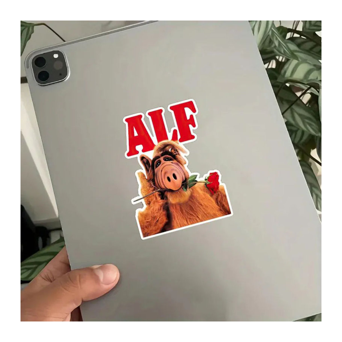 5er Set Alf Wasserdichte Vinylaufkleber im 80er Retro-Stil, Mehrfarbige Vintage-Aufkleber für Erwachsene - Bild 5