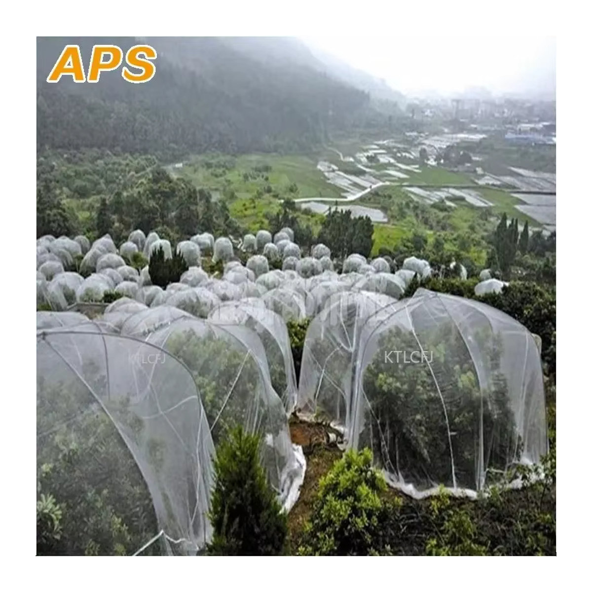5m Insektenschutznetz aus PE-Nylon mit 80 Mesh zur Schädlingsbekämpfung und zum Pflanzenschutz für Obstbäume und Gartenpflanzen - Bild 6