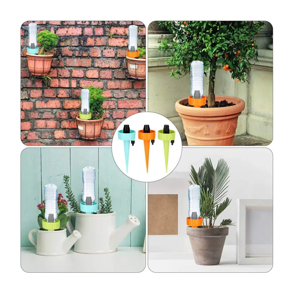 6-teiliges Set Tropfbewässerung für Blumen und Pflanzen, Automatisches Bewässerungssystem für Zuhause und Gewächshaus - Bild 3