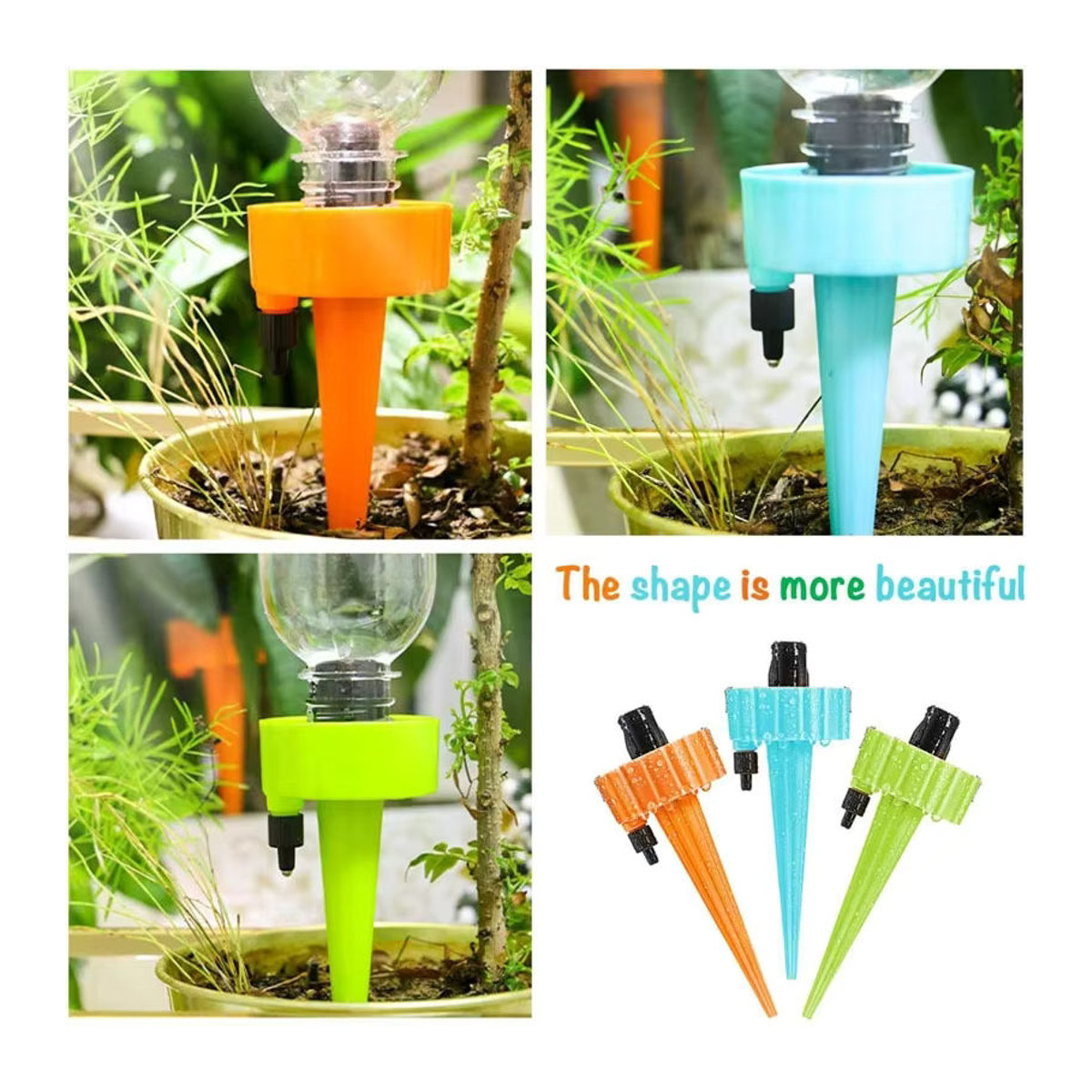 6-teiliges Set Tropfbewässerung für Blumen und Pflanzen, Automatisches Bewässerungssystem für Zuhause und Gewächshaus - Bild 4