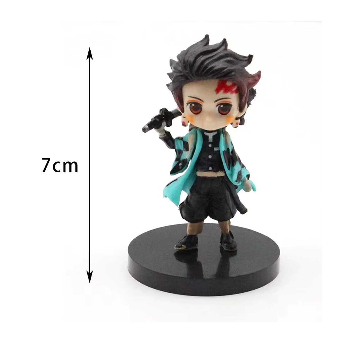6er Set Bandai Anime Figuren Demon Slayer Qposket PVC Modelle in Mehrfarbig - Bild 4