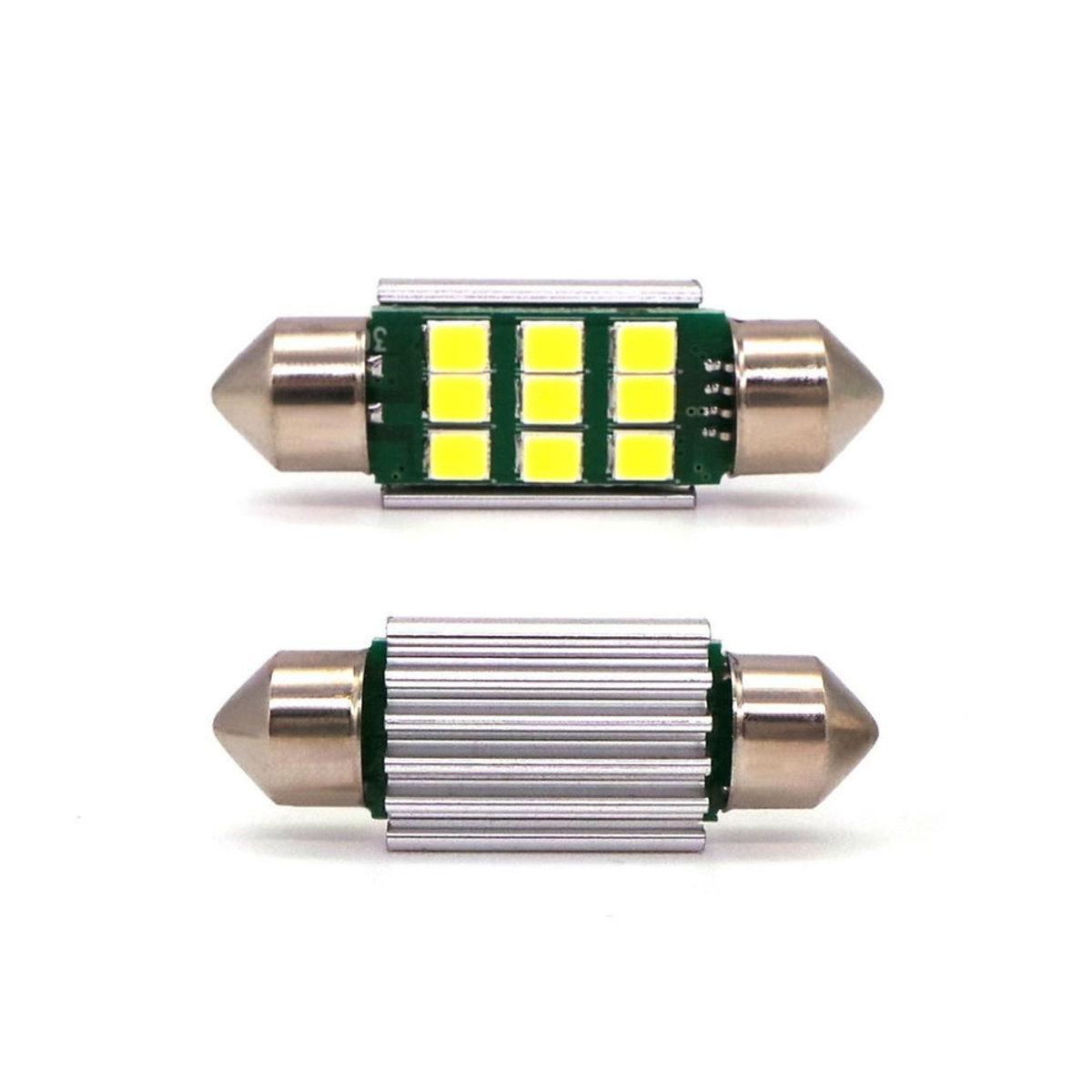 6er Set motoLEDy LED-Lampen SV8.5 12-24V CANBUS 42mm Kaltweiß für Off-Road Fahrzeuge - Bild 6