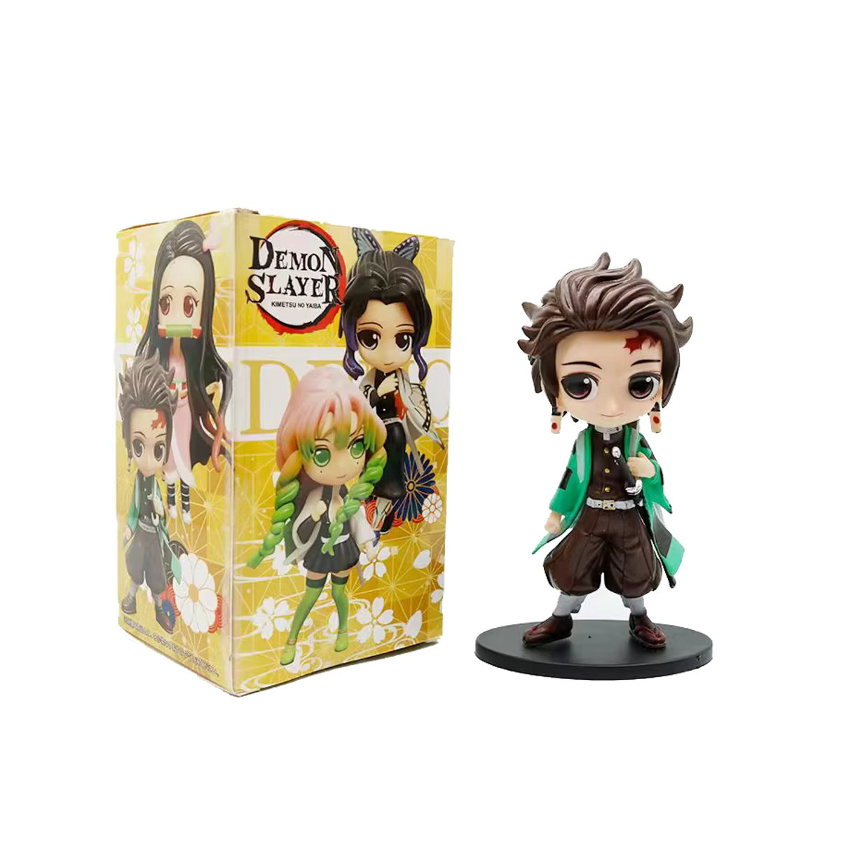 8 Stück Bandai Demon Slayer Blindbox Anime Figuren Set mit Tanjiro Kamado und Nezuko aus PVC in Mehrfarbig - Bild 3