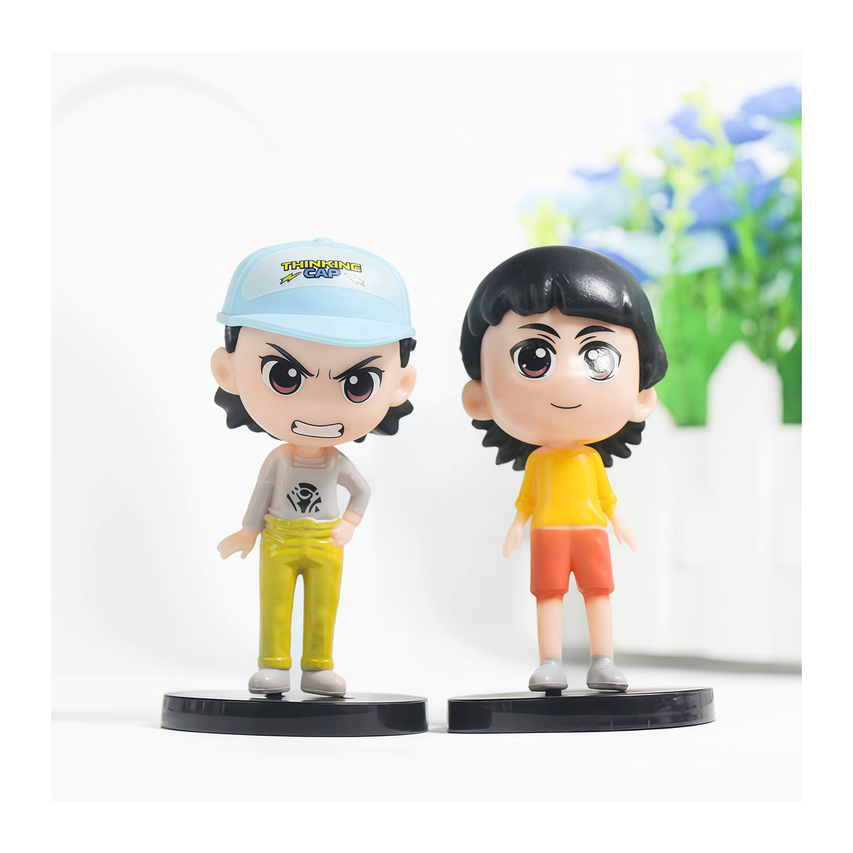 8-teiliges Stranger Things Figuren Set von Bandai mit Eleven, Dustin, Barb, Steve und Demogorgon, mehrfarbige PVC Actionfiguren für Kinder - Bild 3
