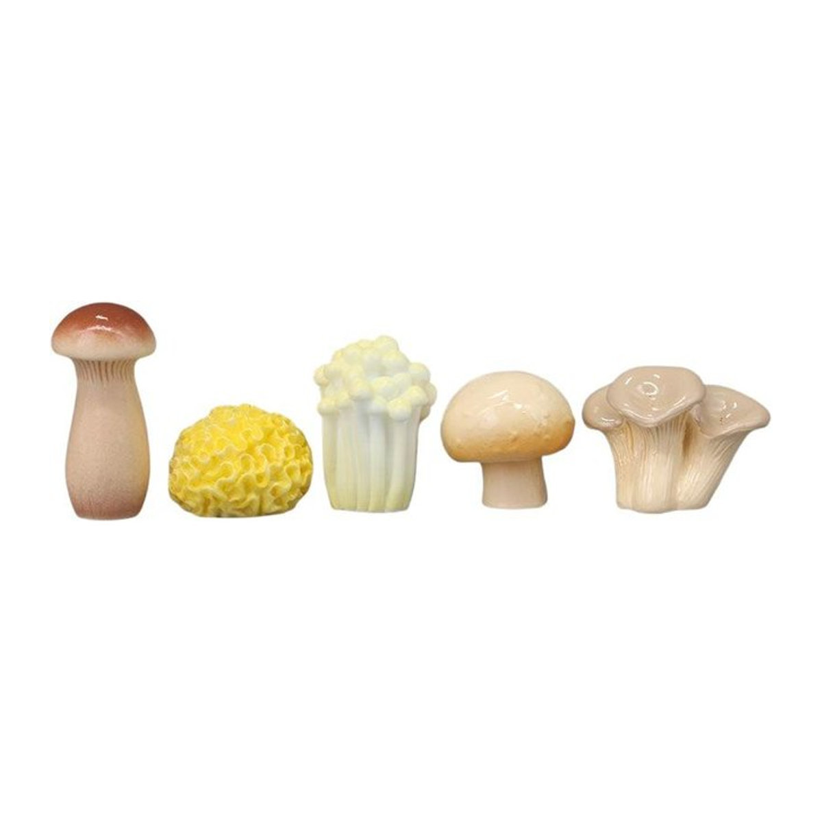 8er Set WHPHous Mini-Pilze aus Kunstharz in Mehrfarbig für Feengärten und Desktop-Dekoration - Bild 1