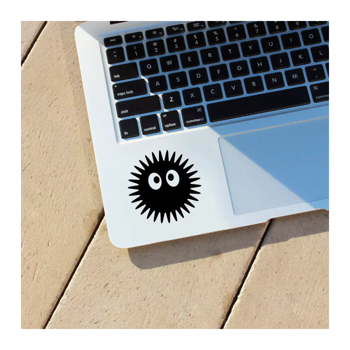 9er Set aooins Staub Ball Ruß Sprite Vinyl Aufkleber in Schwarz zur Dekoration von Auto, Laptop oder Kinderzimmer - Bild 4