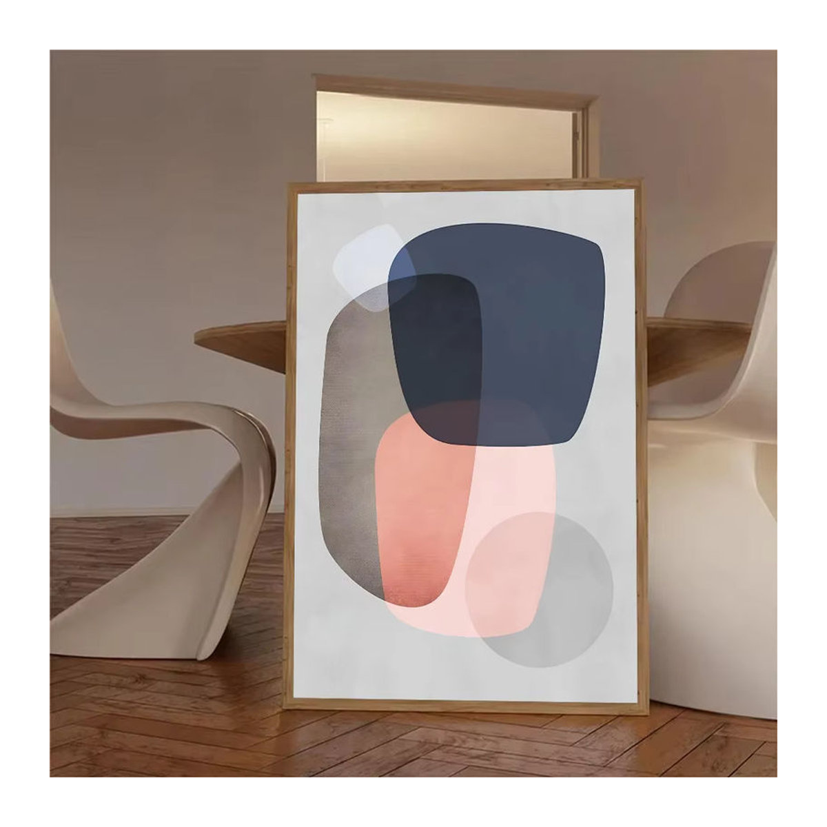 Abstraktes Leinwand Poster von Potdemiel in Mehrfarbig für moderne Wanddekoration - Bild 5