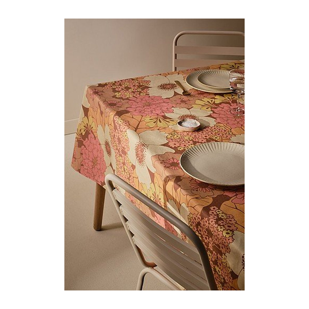 Abwischbare Tischdecke DANDI von Jotex in Rosa und Mehrfarbig - Bild 1