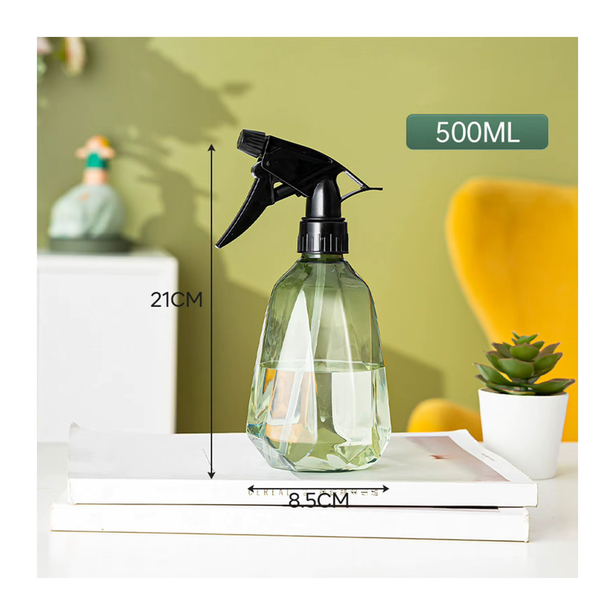 ACCHAMP Sprühflasche 500ml für Pflanzen, Blumen und Kräuter zur Bewässerung im Garten und Innenbereich - Bild 6