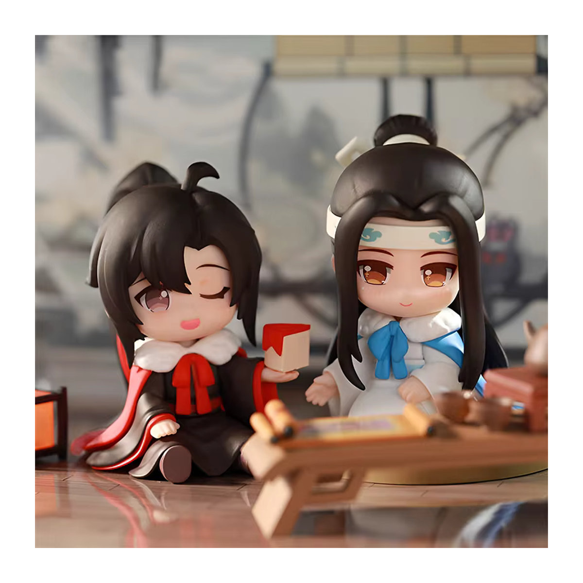 Actionfigur Luo Jiujiu aus Mo Dao Zu Shi als mehrfarbige Anime-Statue aus Kunststoff für deine Heimdekoration - Bild 1
