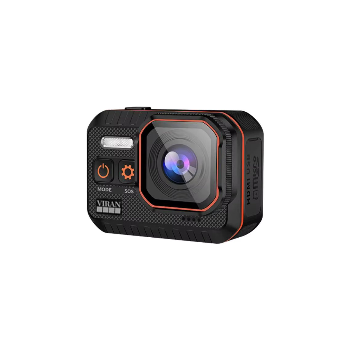 ActiSafety 4K HD Action Kamera mit Fernbedienung und Display in Schwarz - Bild 7