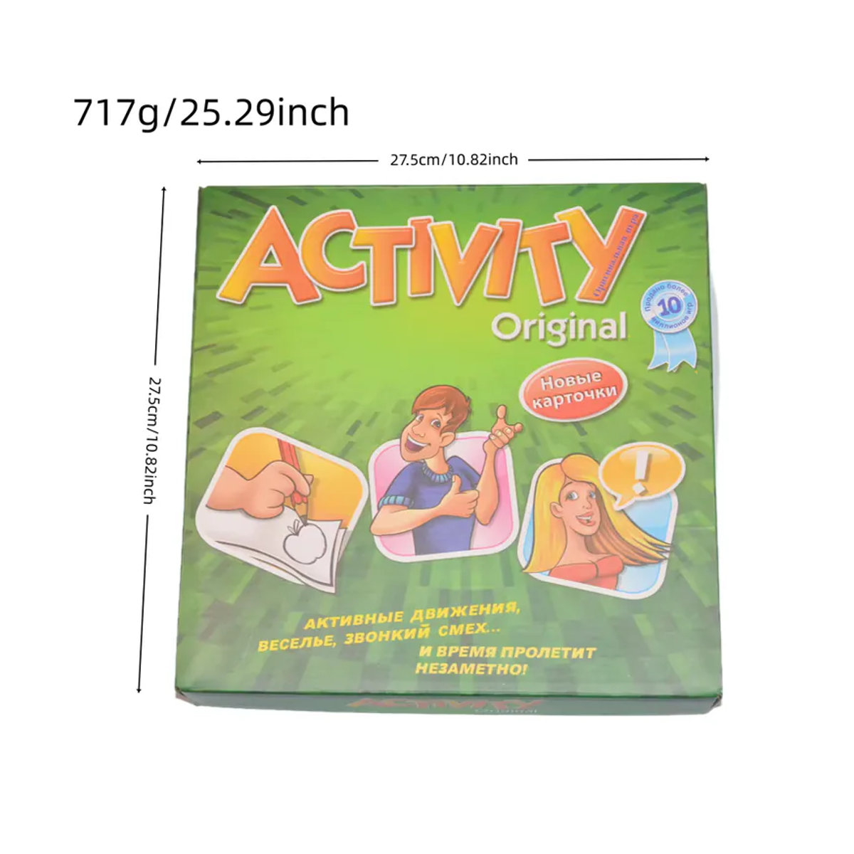 Activity Original interaktives Brettspiel und Kartenspiel für 2-4 Spieler in Bunt - Bild 5