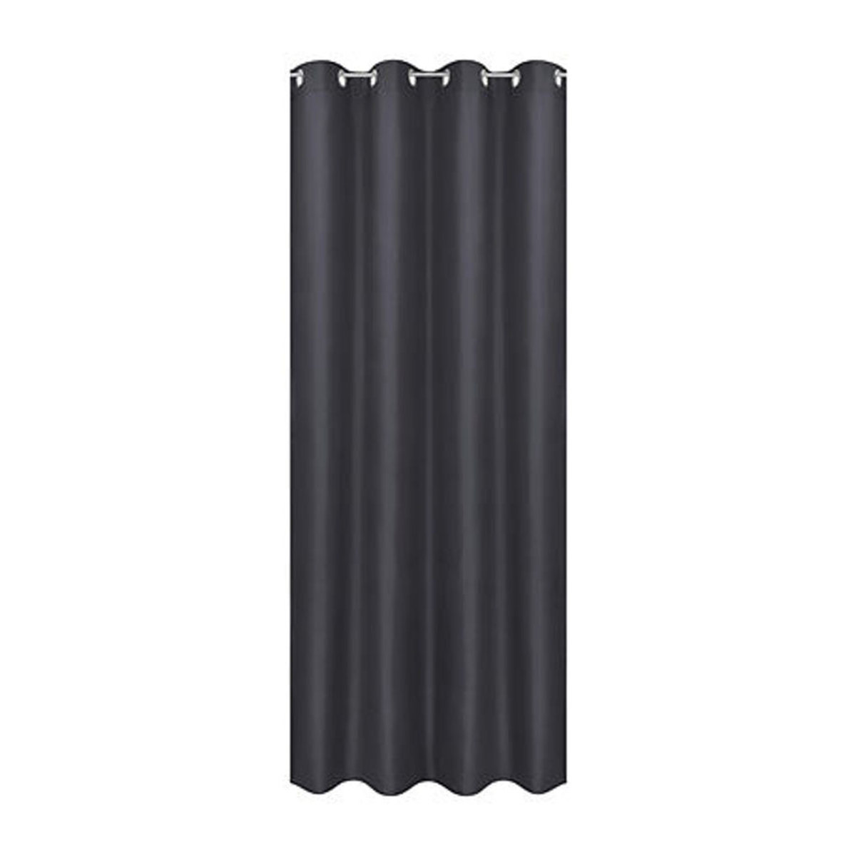 ACUS design collection Ösenvorhang Barnaby schwarz B: 140 cm, L: 235 cm - Bild 2