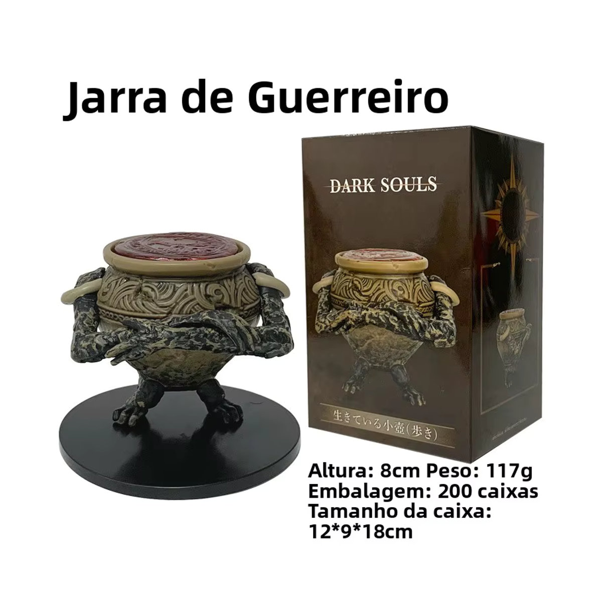 Aelden Ring Xander Pot Fighter Anime Figur aus PVC, mehrfarbig, Höhe: 80 mm - Bild 2