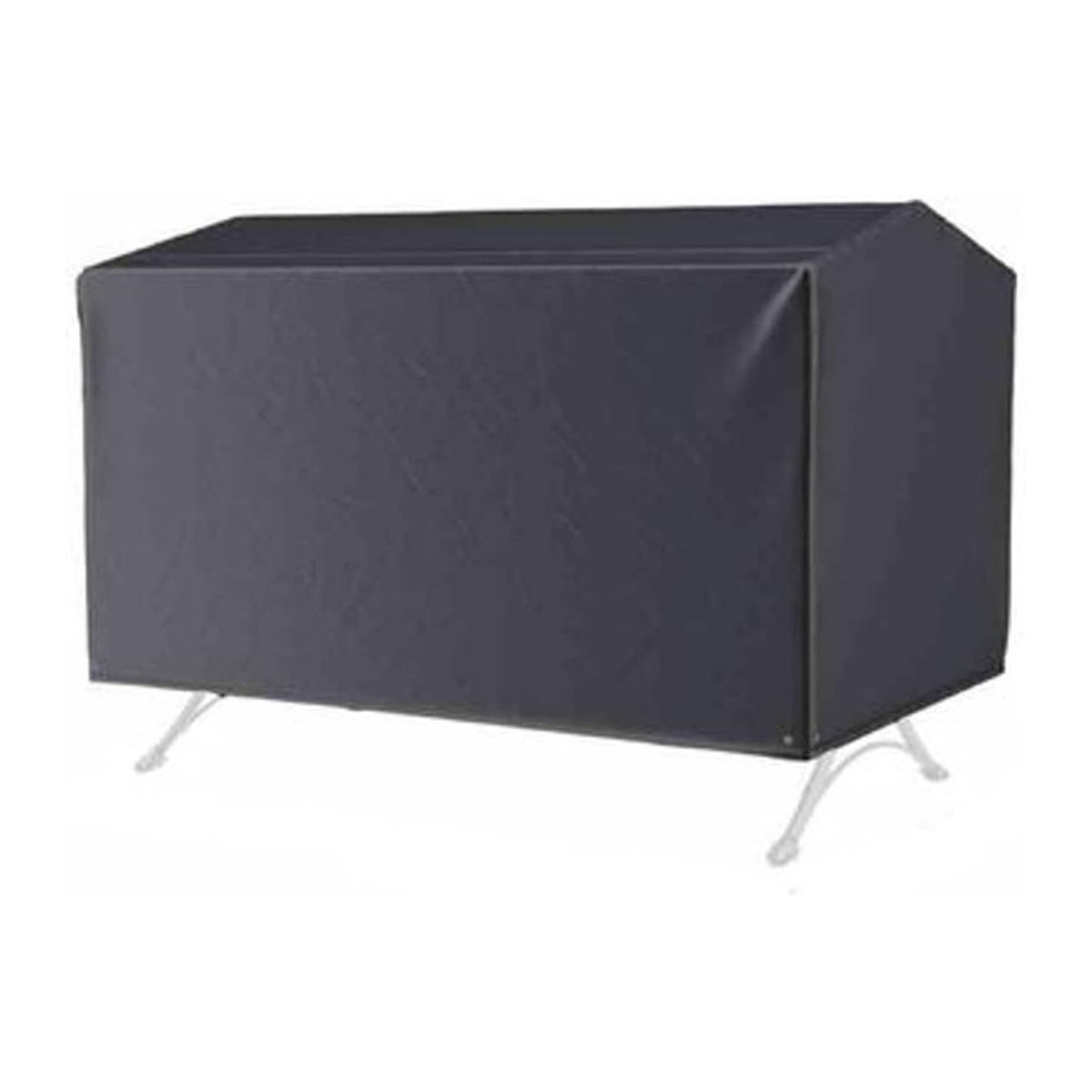 AeroCover Atmungsaktive Schutzhülle für Hollywoodschaukeln in Grau/Anthrazit B/T/H: 240 x 150 x 135/115 cm - Bild 2