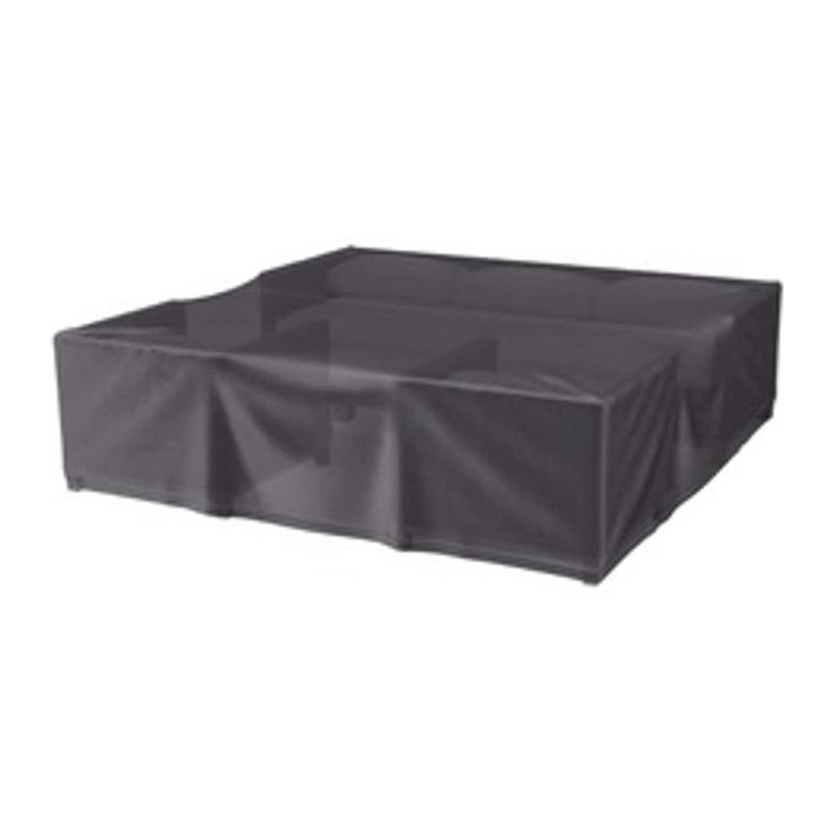 AeroCover Atmungsaktive Schutzhülle für rechteckige Lounge-Sets, Farbe: Grau/Anthrazit, B/T/H: 255 x 255 x 70 cm - Bild 2