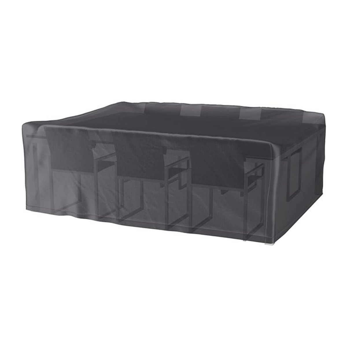 AeroCover Atmungsaktive Schutzhülle für Sitzgruppen Grau B/T/H: 240 x 190 x 85 cm - Bild 1