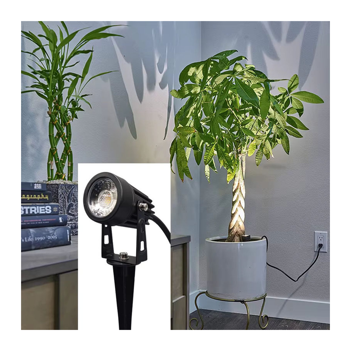 Aesyzo Vollspektrum-LED-Pflanzenwachstumslicht Phytolampe für Gartenpflanzen, Blumensämlinge und Hydrokultur - Bild 2