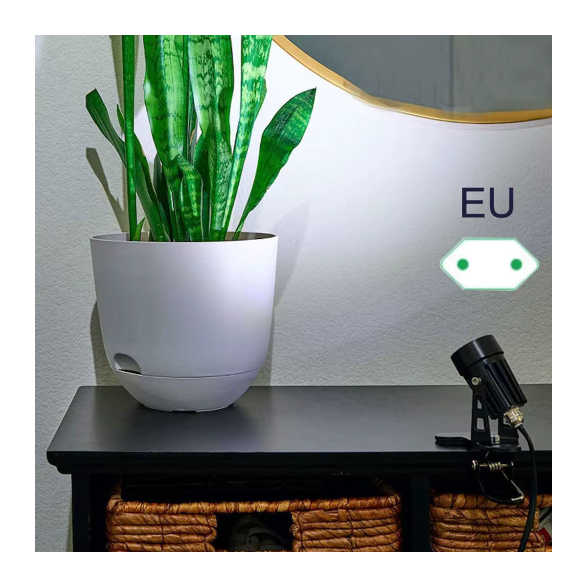 Aesyzo Vollspektrum-LED-Pflanzenwachstumslicht Phytolampe für Gartenpflanzen, Blumensämlinge und Hydrokultur - Bild 3