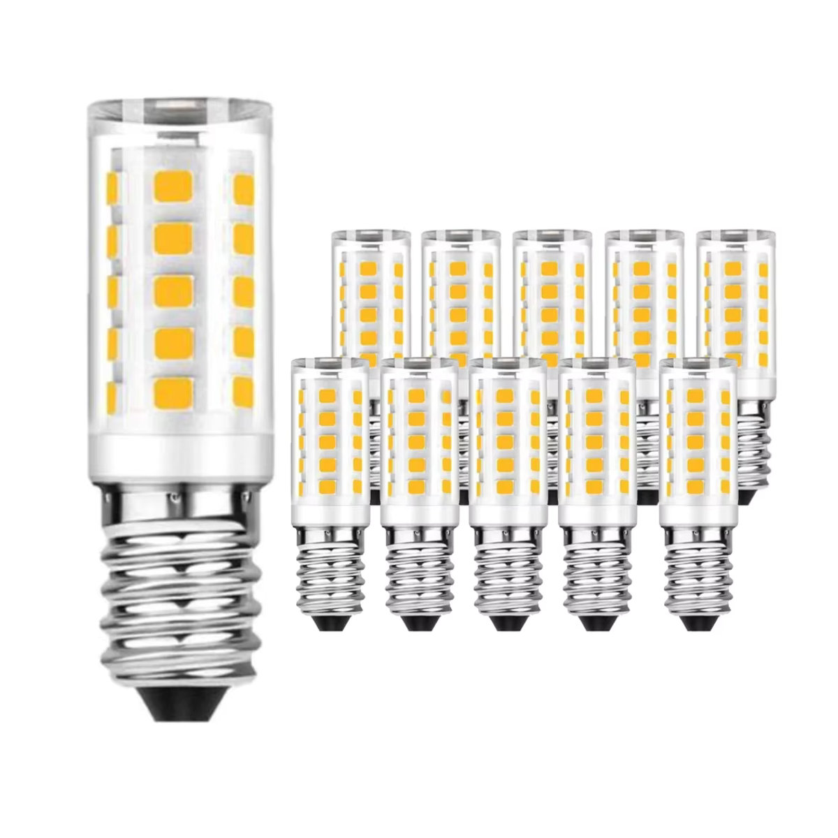 Aibik E14 LED Lampe 7 Watt Keramik SMD2835 in Warmweiß oder Kaltweiß, 10 Stück - Bild 1