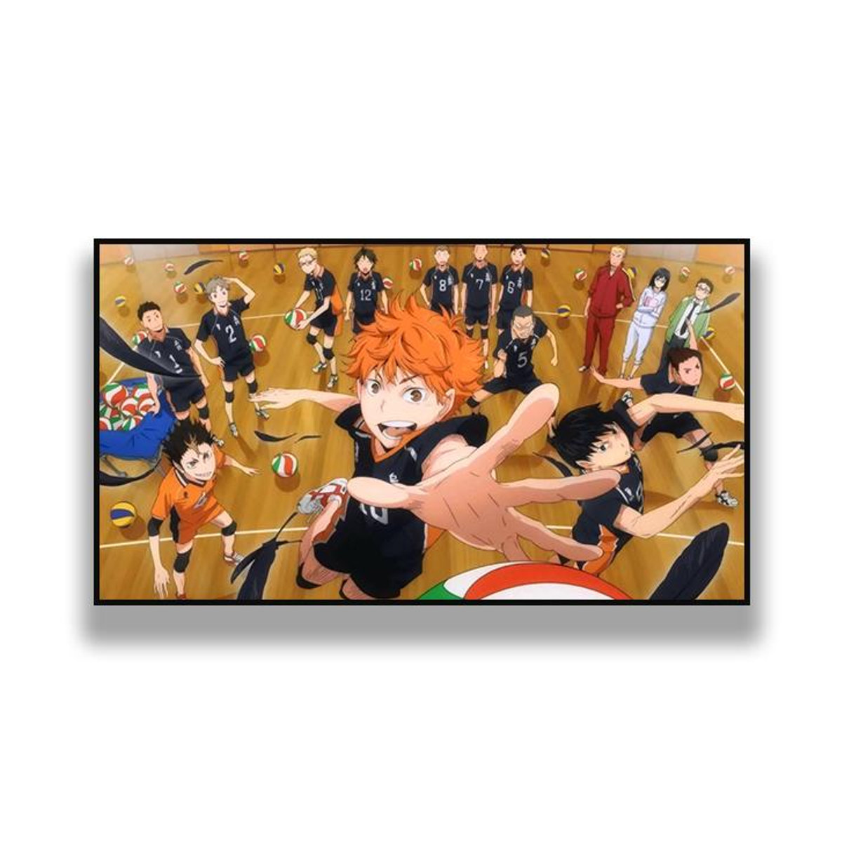 Aidegou5 Haikyuu Anime Leinwandposter für deine Wanddekoration, mehrfarbig, Breite: 60 cm, Höhe: 90 cm - Bild 2