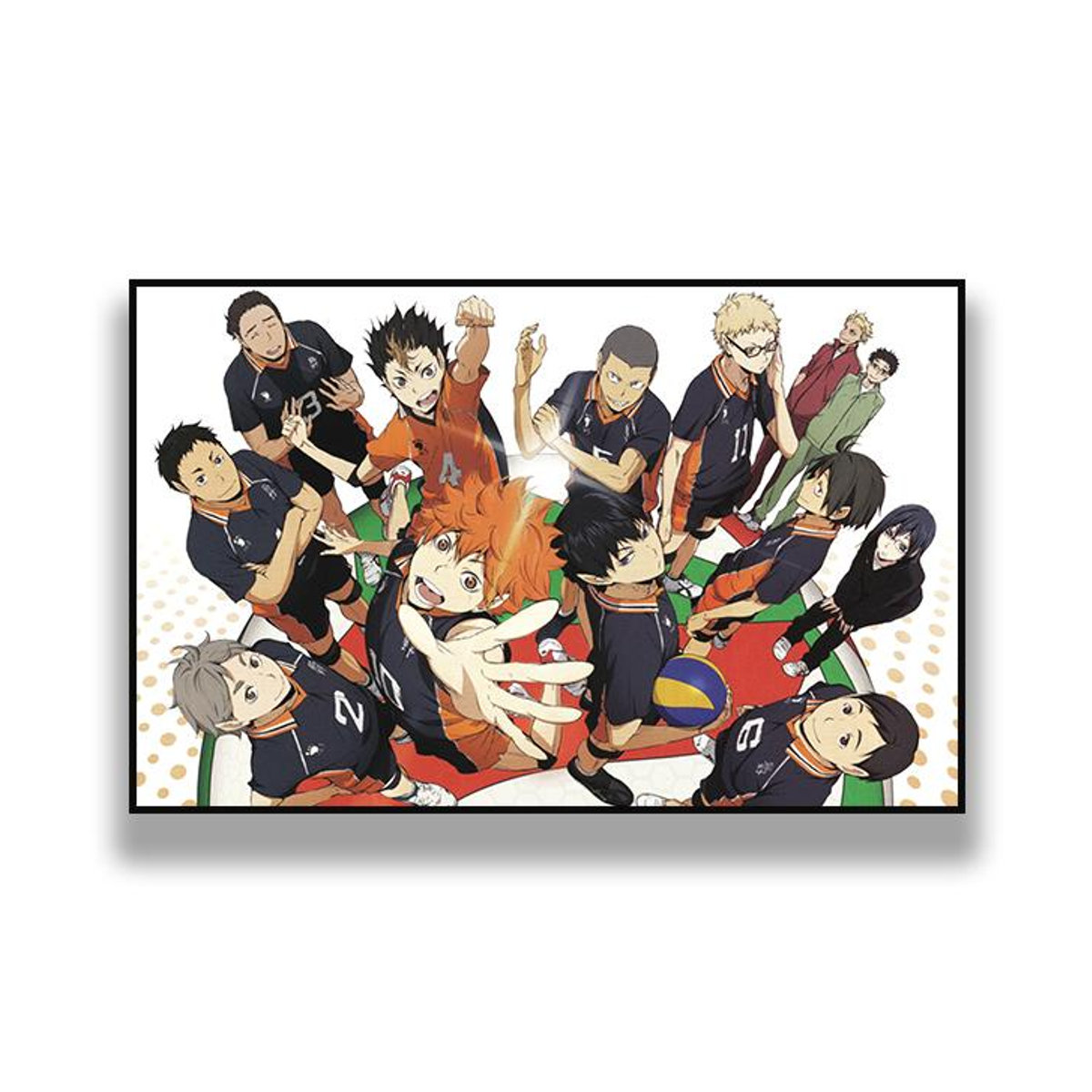 Aidegou5 Haikyuu Anime Leinwandposter für deine Wanddekoration, mehrfarbig, Breite: 60 cm, Höhe: 90 cm - Bild 3
