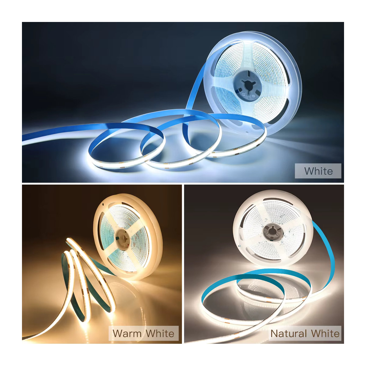 AIMENGTE LED Make-up Lampe mit Touch-Sensor und dimmbarer Hintergrundbeleuchtung, USB-wiederaufladbar, minimalistisches Design für den Badezimmerspiegel - Bild 4