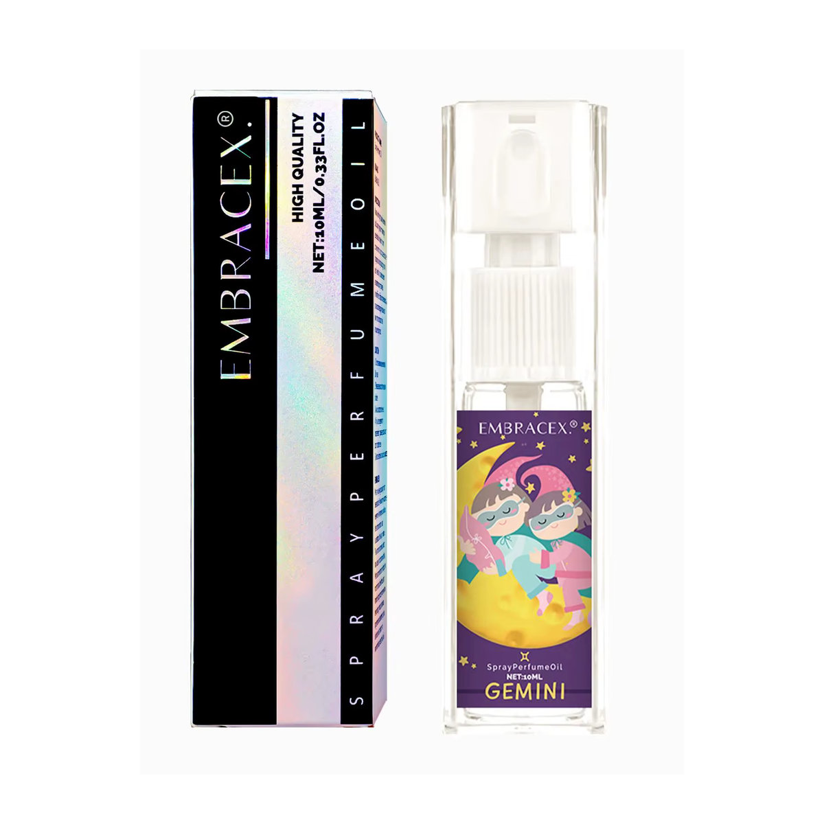 Air Fresh Friends Gemini Spray Parfüm mit aromatischen ätherischen Ölen, 10 ml - Bild 5