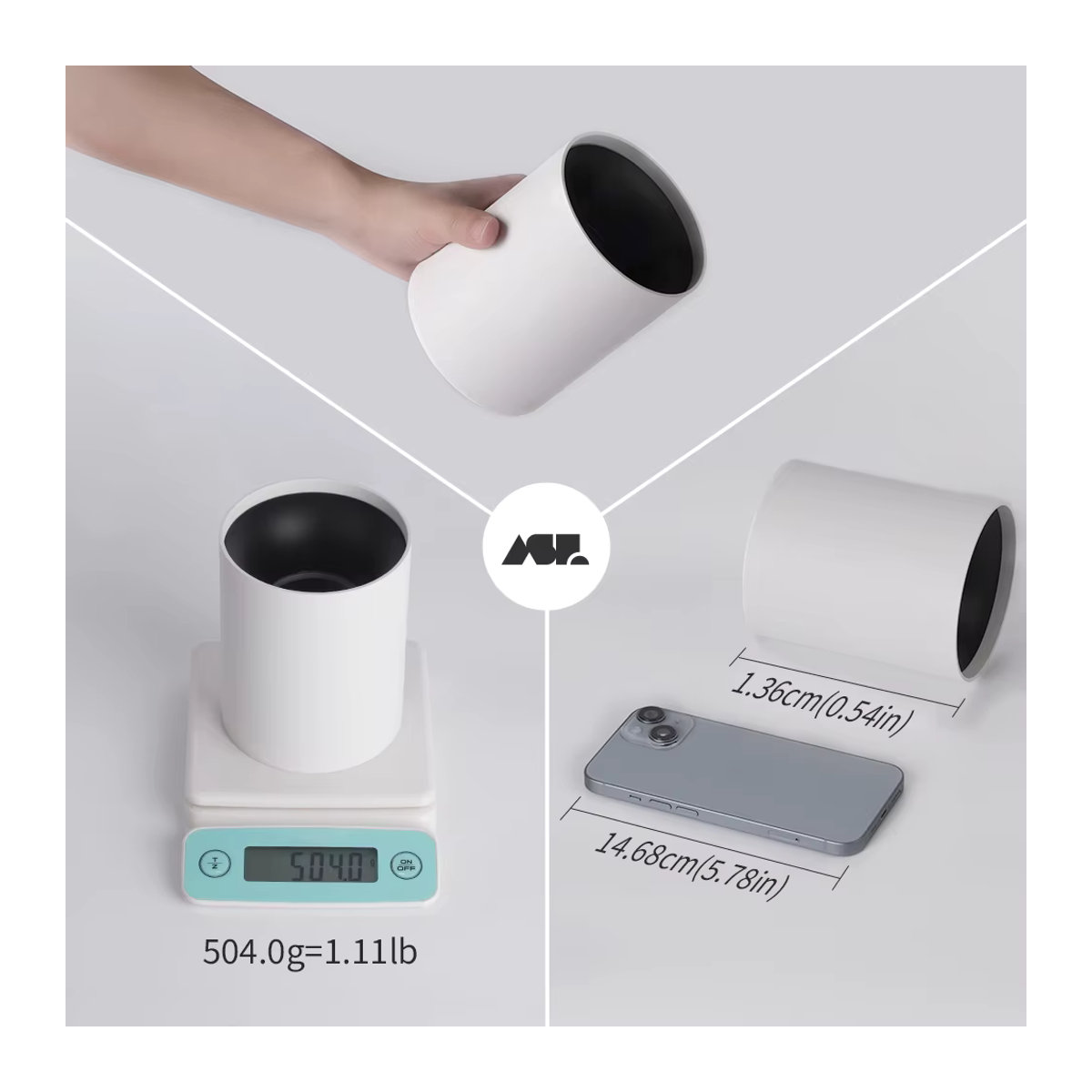 Aisilan LED Deckenleuchte IP54 wasserdicht in Weiß für Badezimmer, Küche und Außenbereich - Bild 5